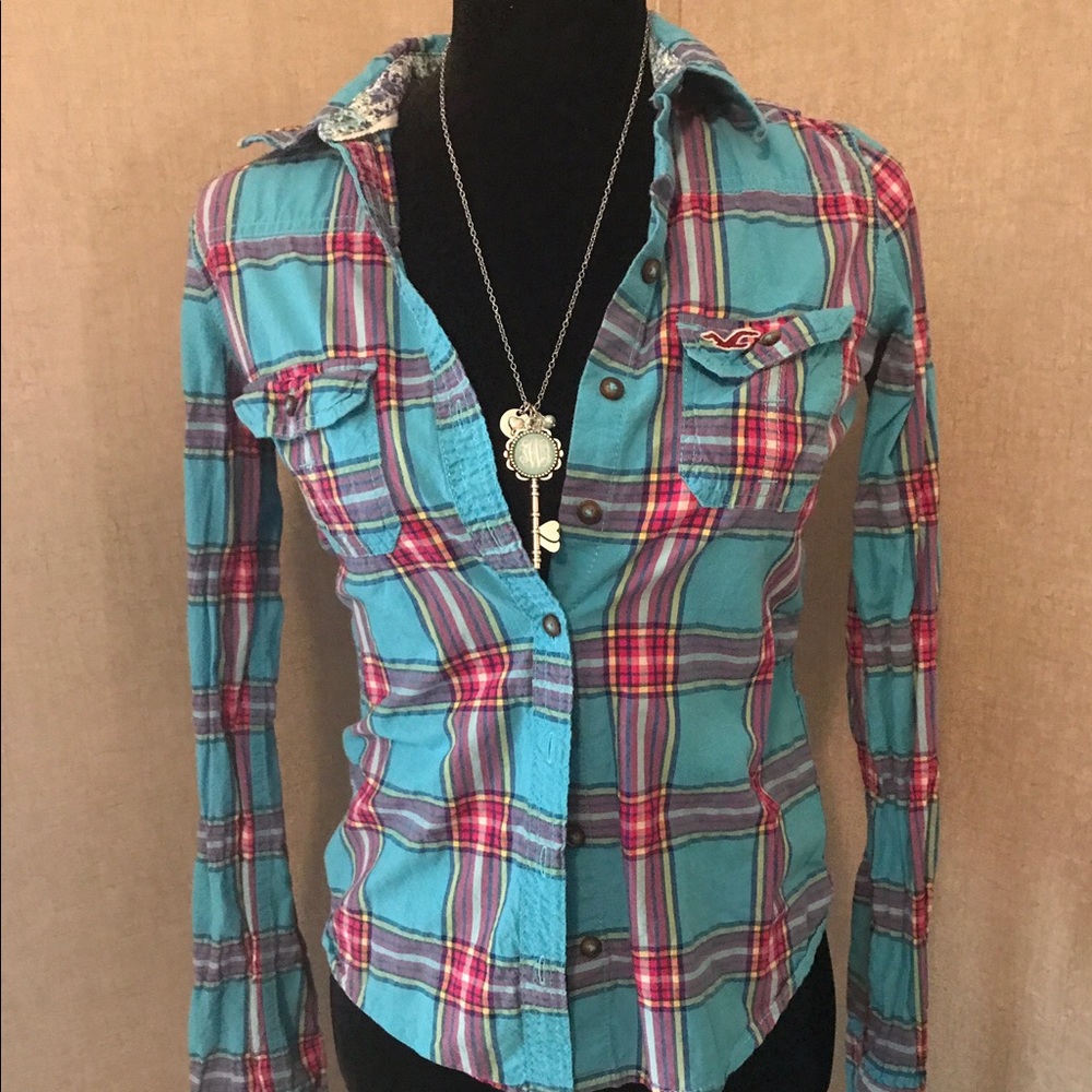 Hollister Button down long sleeve