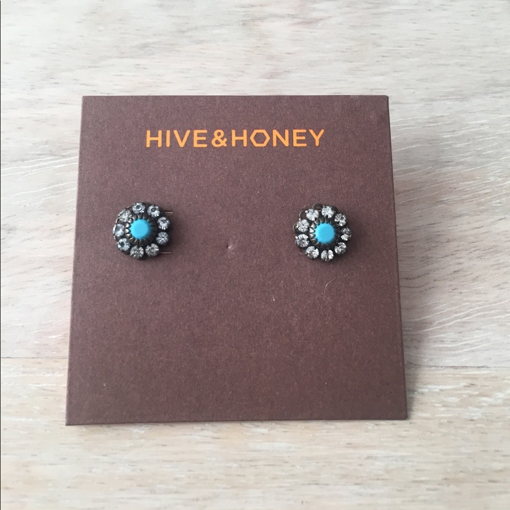 Hive and honey earrings