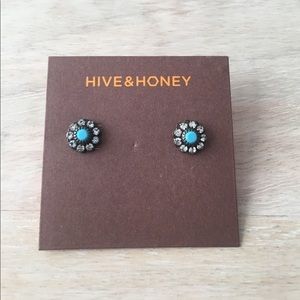 Hive and honey earrings