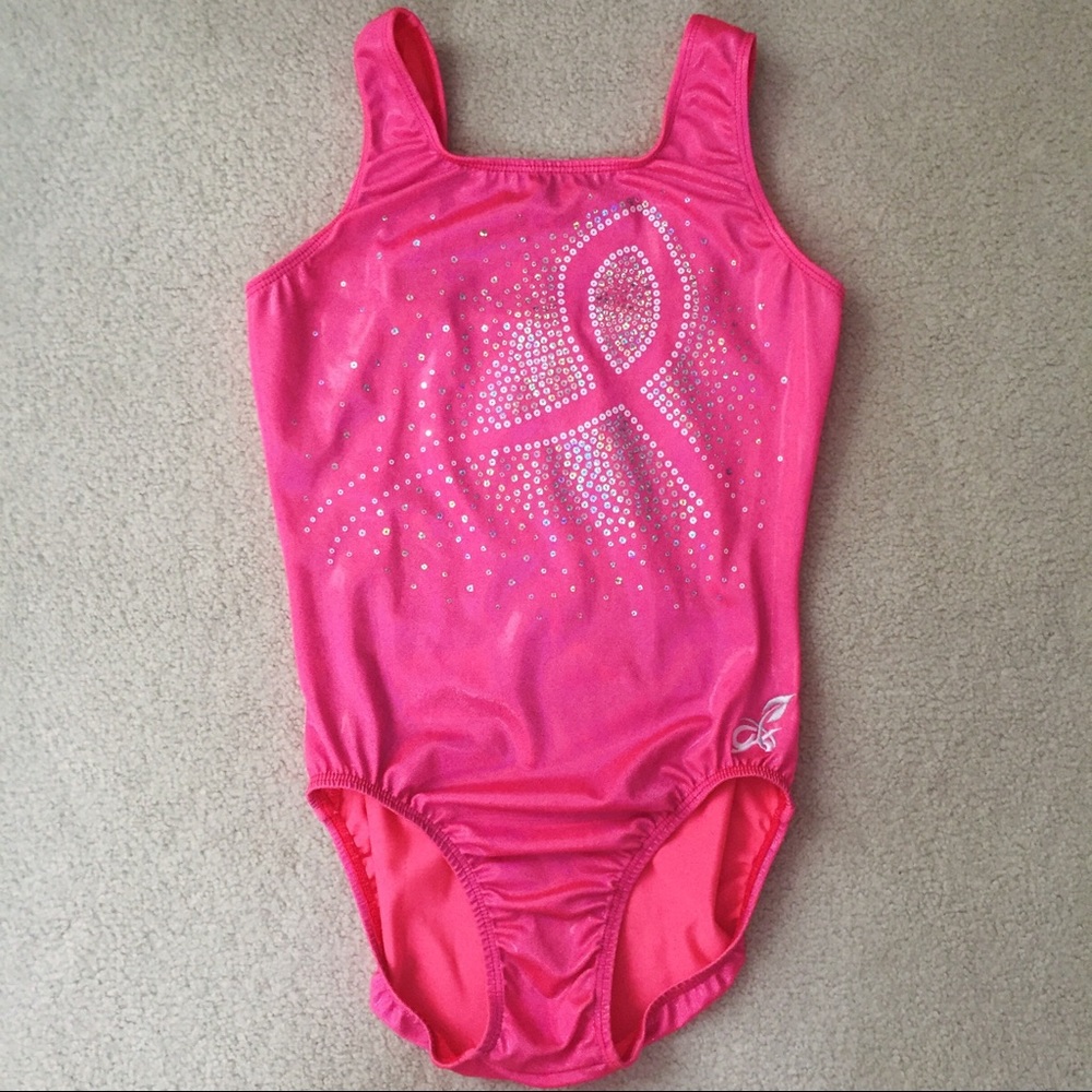 Brand New Breast Cancer GK Elite Leotard!