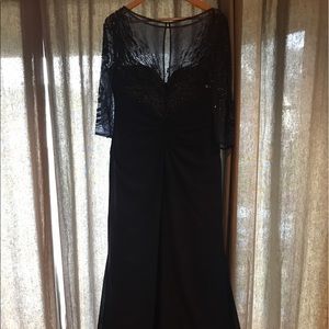 Brand new! Mother of the bride navy gown