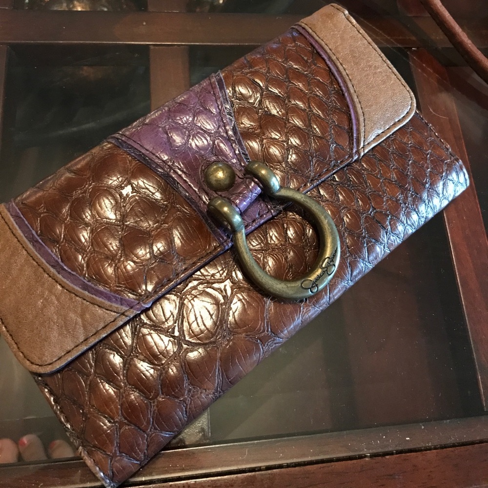 Jessica Simpson Leather Wallet