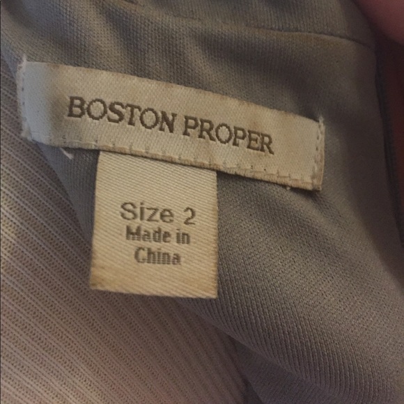 Gray Empire Waisted Jersey Dress - Picture 5 of 5