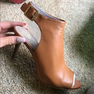 Brown Vince Camuto Booties