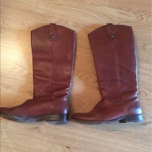 Brown frye boots