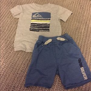 Toddler boy shirt and shorts set