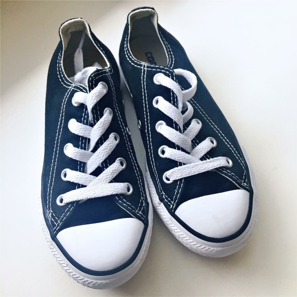 Boys Black Converse
