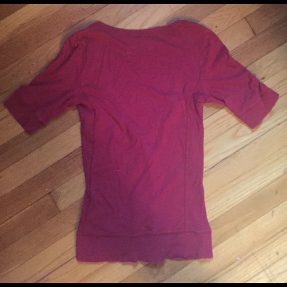 Deep plum red cardigan - Picture 2 of 2