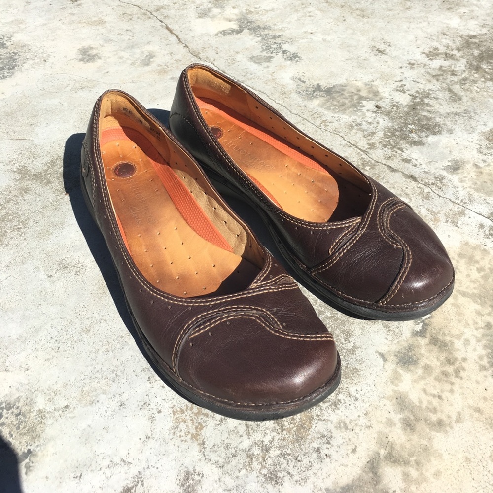 Clarks structured ballet shoes