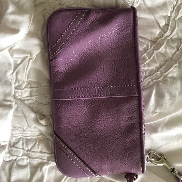 Leather Coach wristlet - Picture 2 of 3