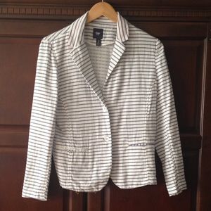 LAST CHANCE!!!! Gap Light Blue Strip Blazer