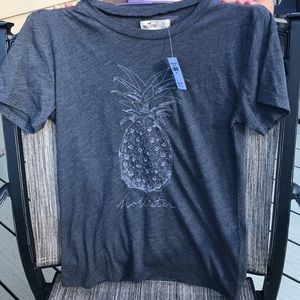 Hollister Pineapple t-shirt grey