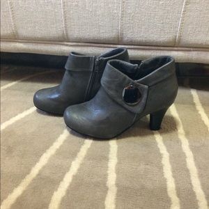 Madden Girl Solee Gray Booties