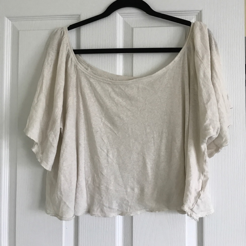 White Free People Shirt