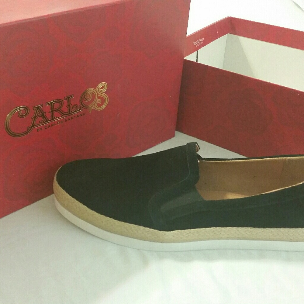 Carlos Black Suede Loafer/Slip on