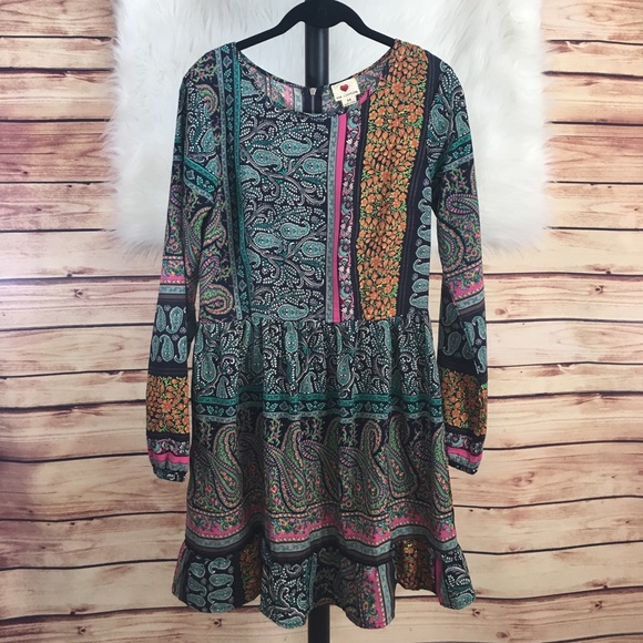 one clothing Dresses & Skirts - ✨ One Clothing paisley ruffle dress