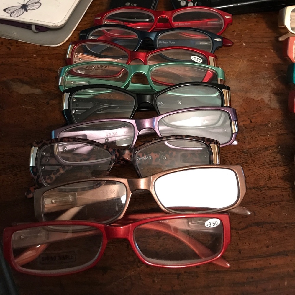 Joy and iman reading glasses 3.50