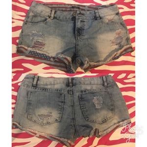 American Flag Shorts
