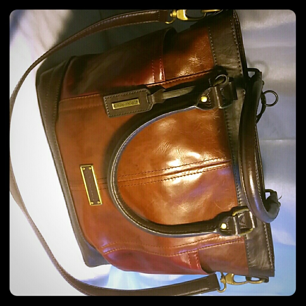 TIGNANELLO leather tote bag