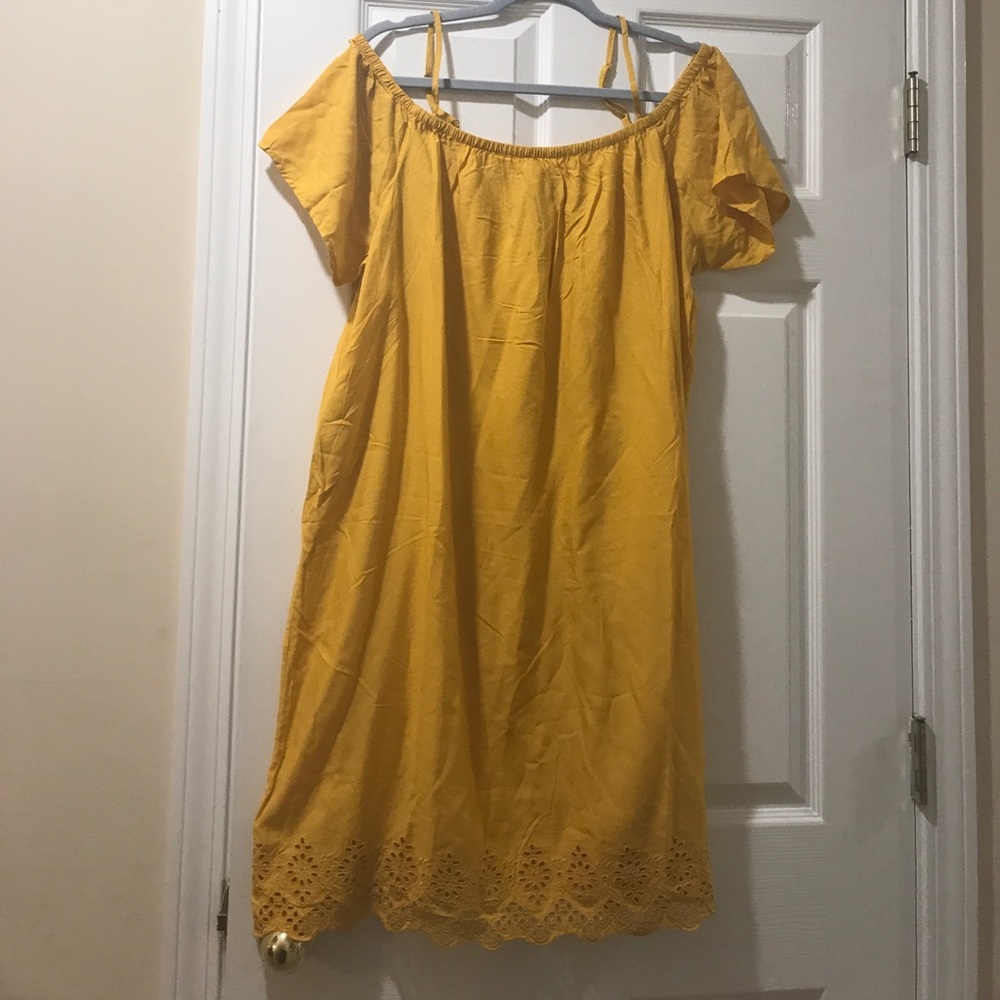 Mustard Yellow Dress- New w/ tags