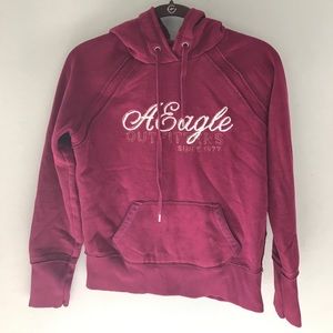 American Eagle hooded sweatshirt.