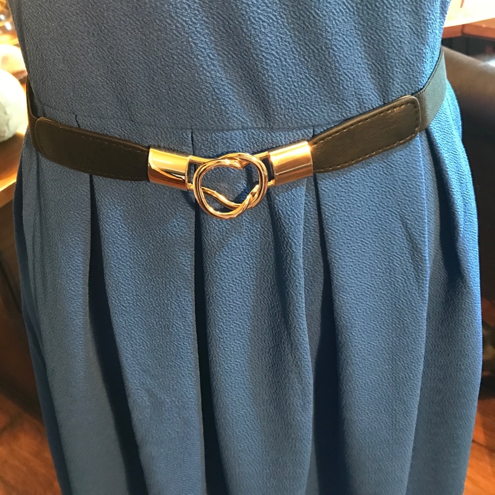 Goldtone Loop Belt