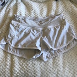 Lululemon size 4 speed shorts