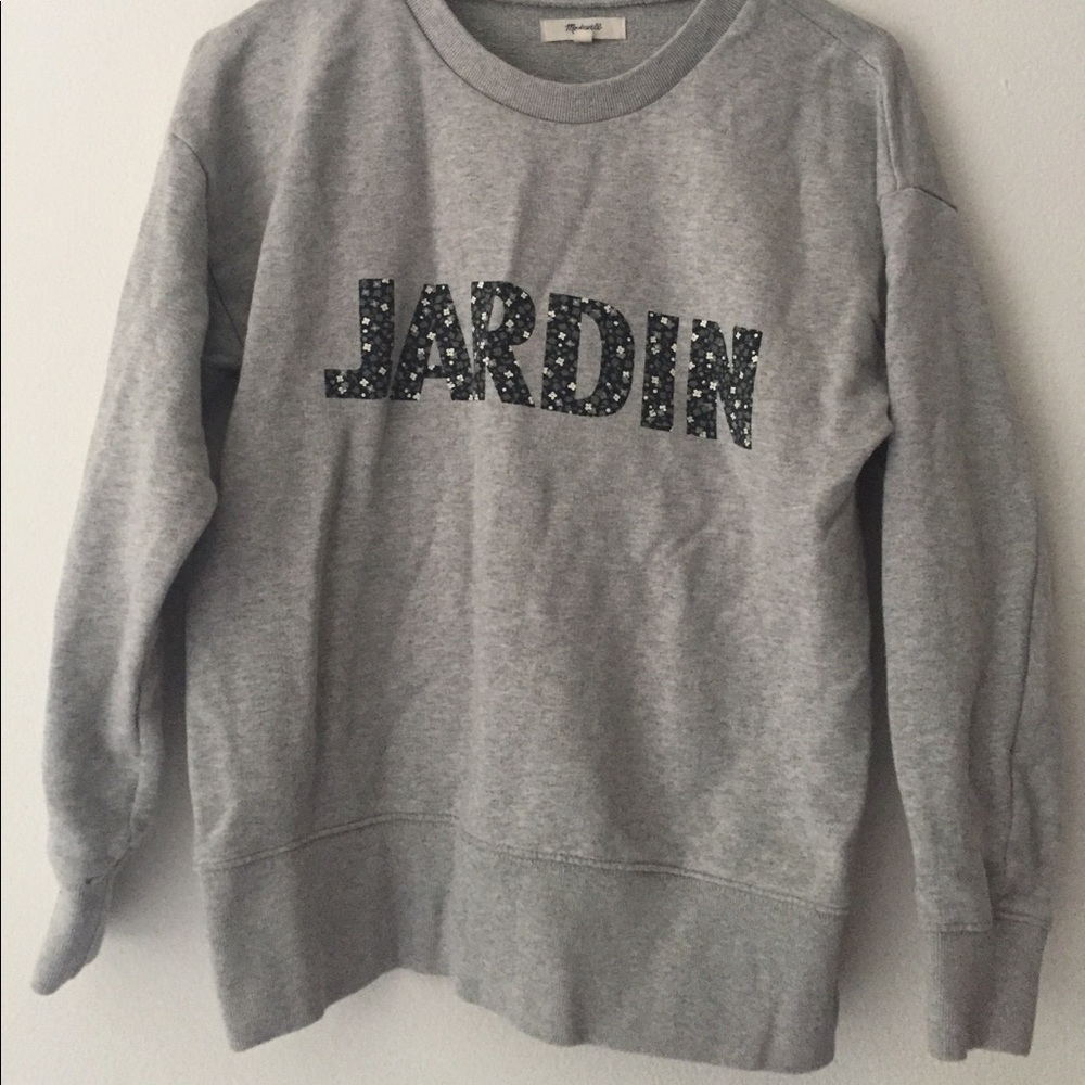 Madewell "Jardin" sweatshirt