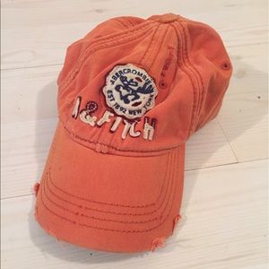 Distressed A&F Hat