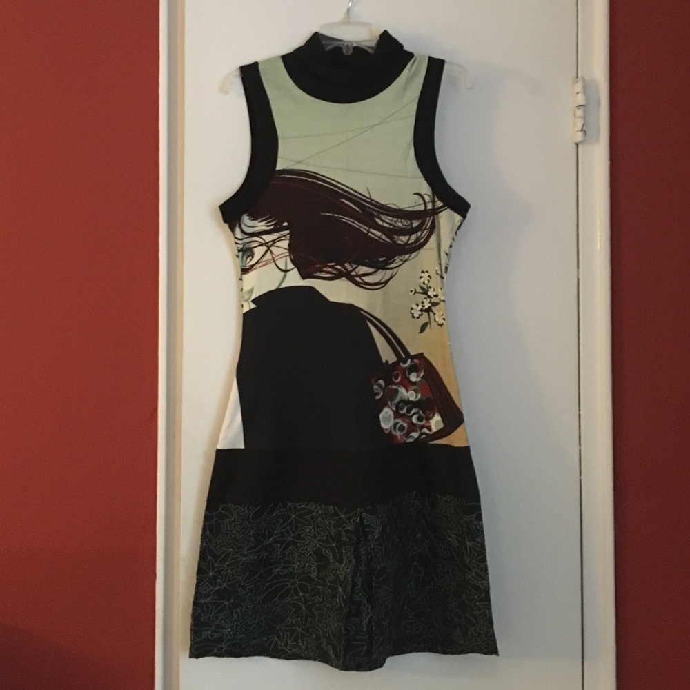 Euro chic Custo Barcelona sleeveless dress!