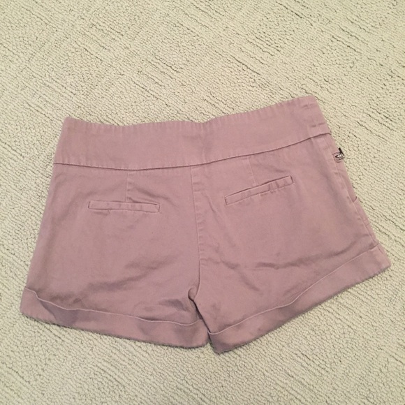 Forever 21 taupe shorts with buttons - Picture 2 of 4