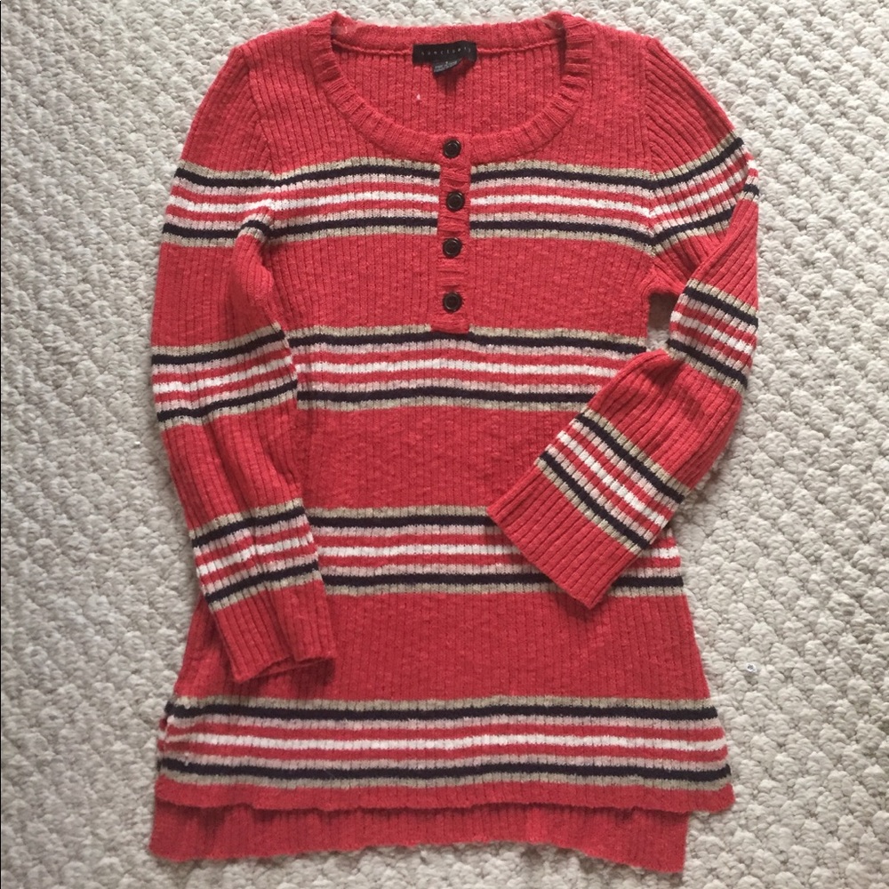 Anthropologie Henley  sweater