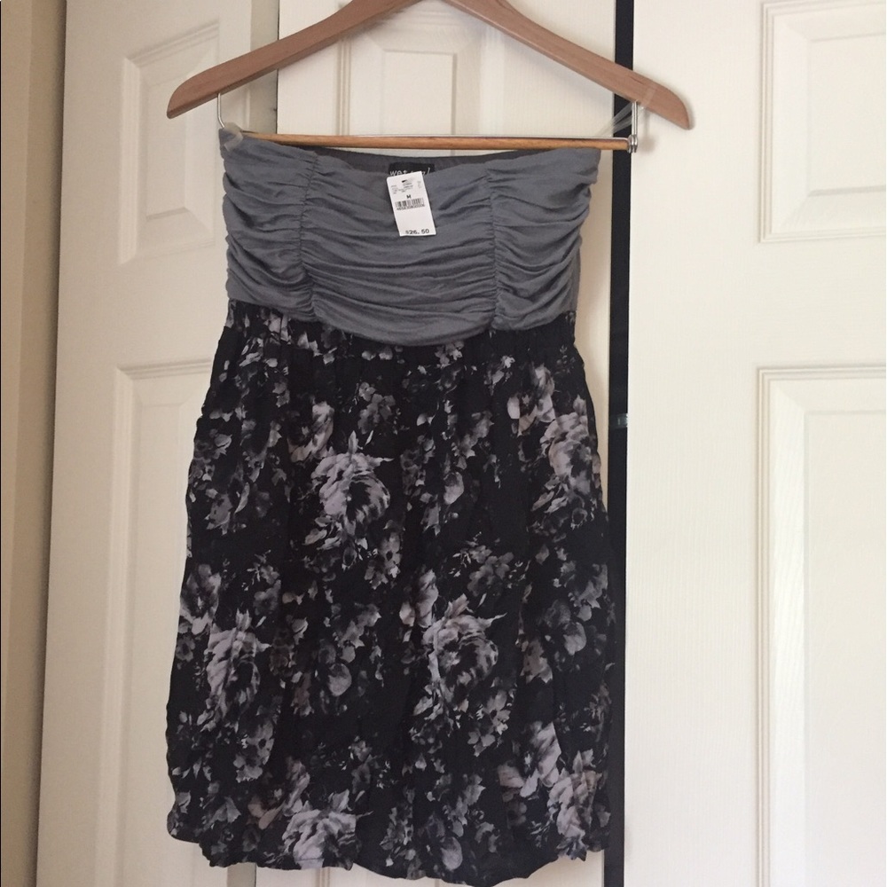 Strapless sun dress