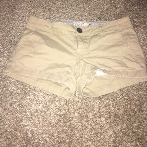 Khaki shorts