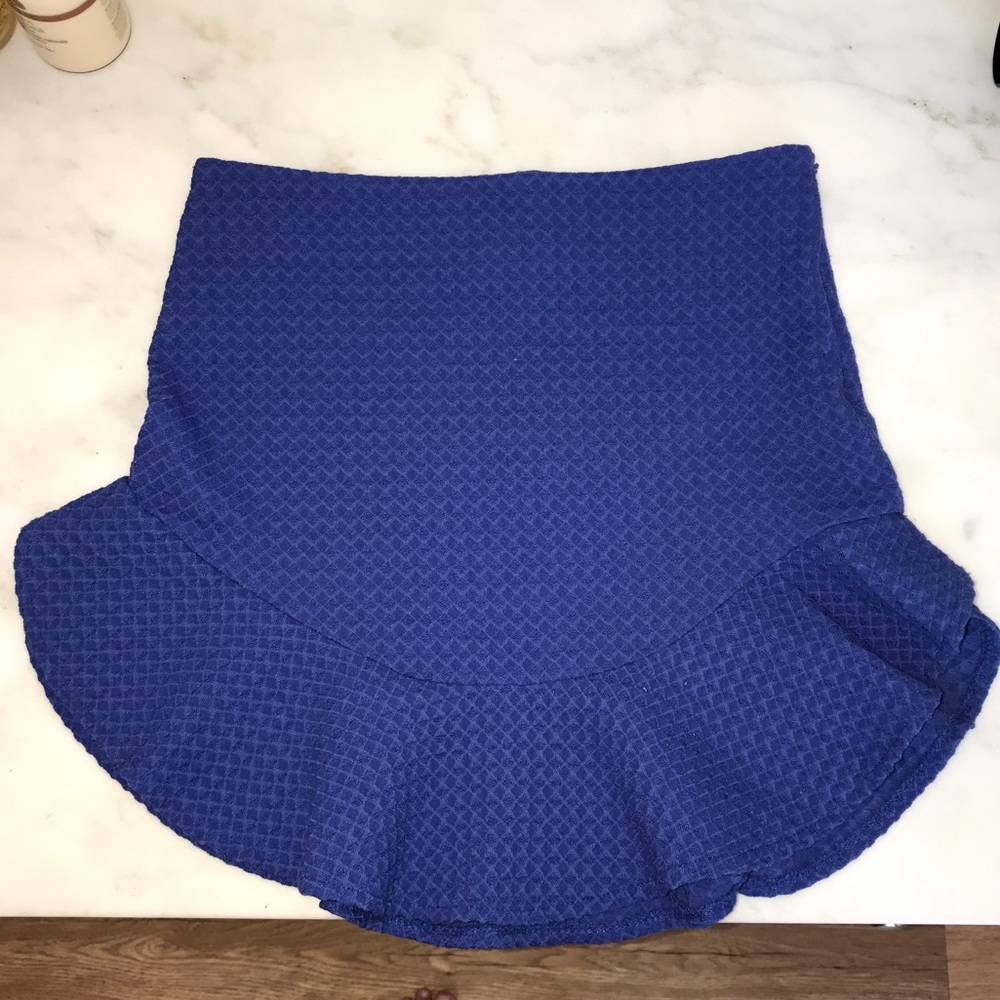 Blue Zara skirt