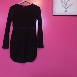 Fashion Nova Fitted Black Dress