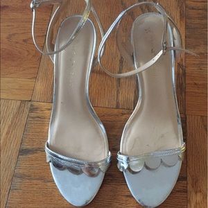 Loeffler Randals silver sandals