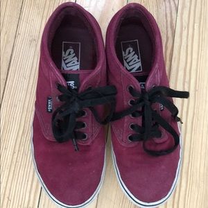 Maroon Era vans