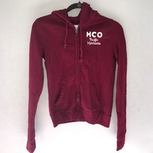 Hollister hooded sweatshirt.