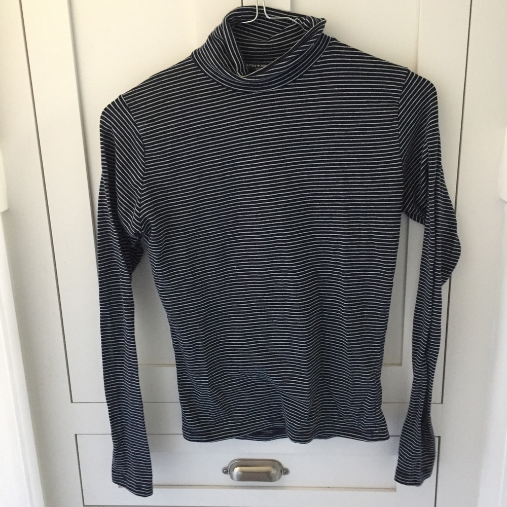 Brandy Melville striped turtleneck