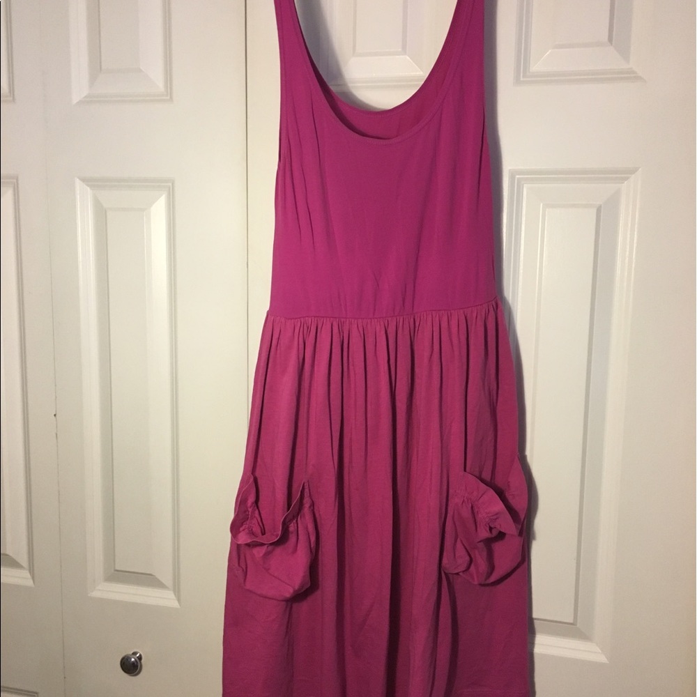 Pink Pocket Dress
