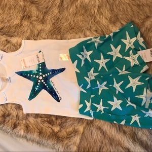 Starfish outfit 4t
