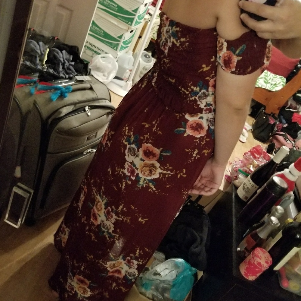 🎃LIMITED TIME SALE Summer Maxi Dress - Picture 3 of 4