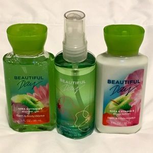Bath & Body Works Beautiful Day 3 Piece Set