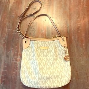 Micheal Kors Jet Set Large Signature Shoulder Bag