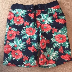 Gap Floral Swim Suit Mens Small