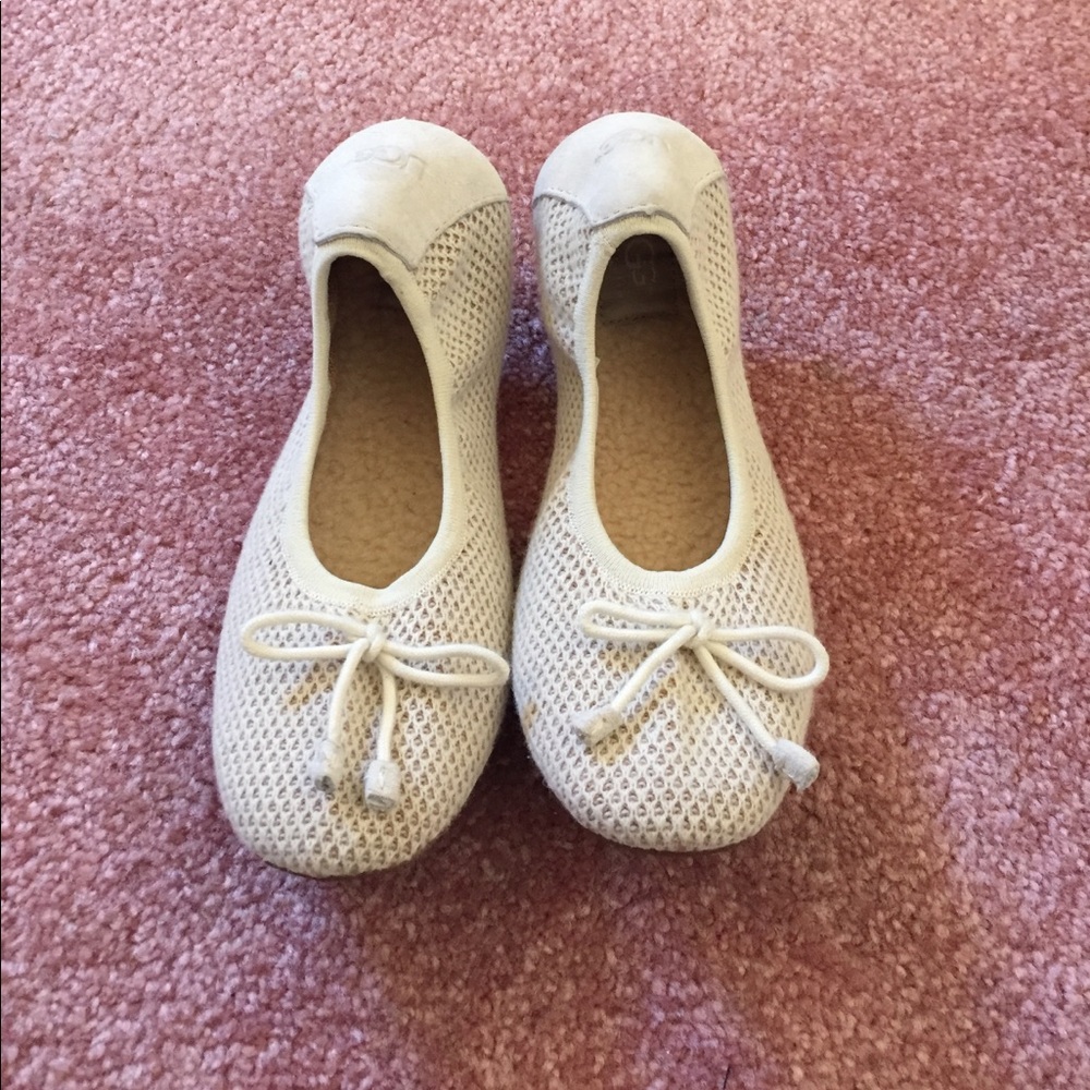 NEW Ugg fur lined flats