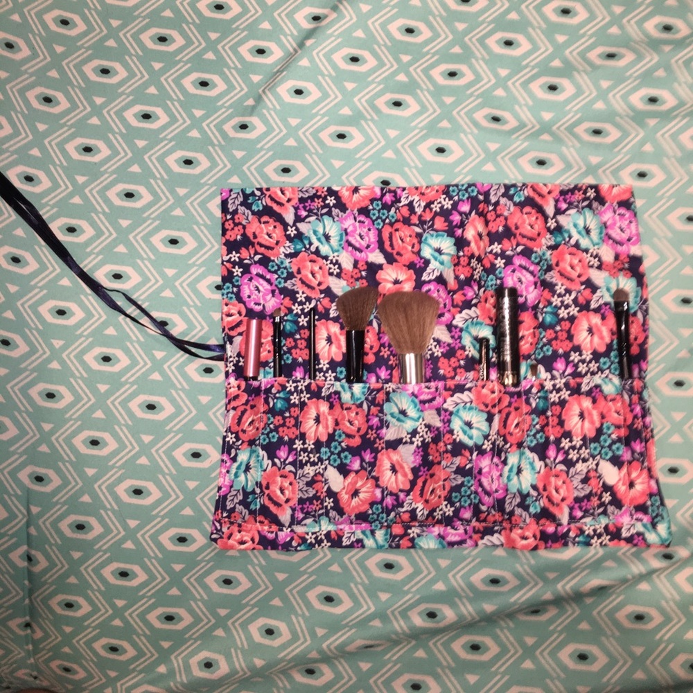 Handmade Makeup Brush Travel Bag
