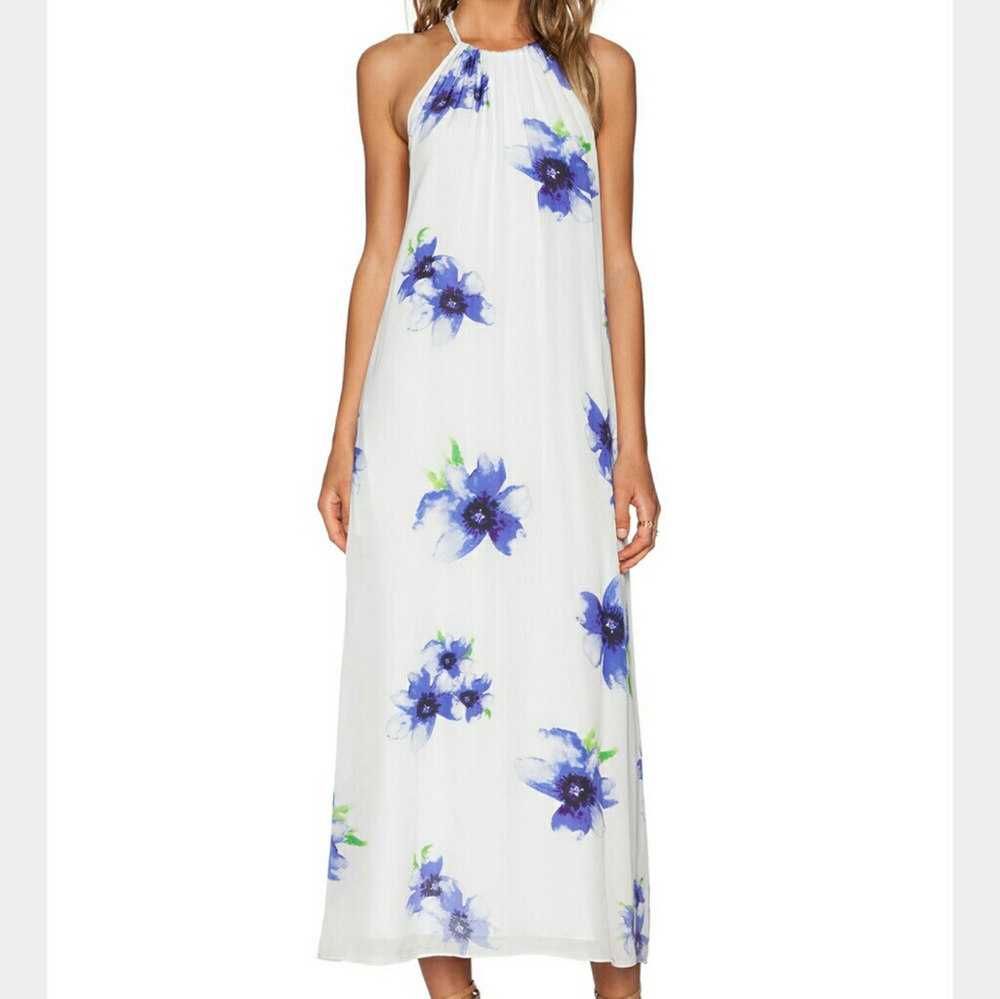 Winston White Carmen Floral Maxi Dress