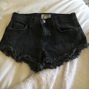 Dark grey shorts